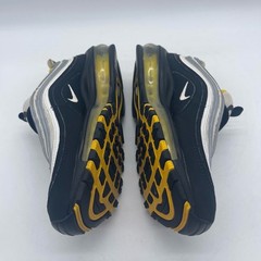Nike Air Max 97 GS 921522-005 Youth Size 4.5Y Running Shoes Black Yellow Sneaker