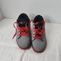 Heelys Propel 2.0 Skate Shoes Red Grey Black Size Youth 6 No Tool