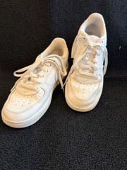 Nike Air Force 1 Triple White 314193-117 Youth Sneakers/Shoes size 2.5Y