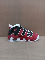 Size 5y(GS) – Nike Air More Uptempo Low Varsity Red/white Style- 415082