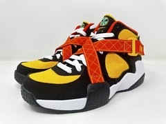 DD9281 001 NIKE AIR RAID Retro ROSWELL RAYGUNS BLACK-GOLD SZ 6Y GS