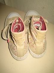 3 Youth Unisex Shoes Converse All Star Tan Sneakers High Tops Confetti Birthday