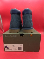 Timberland Premium 6in Waterproof Boot 4.5 Juniors Blue Nubuck