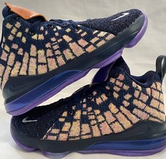 Nike LeBron XVII AS PS 17 Space Jam 2 Preschool CW1037-400. Kids Sz: 11.5C