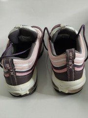Nike Air Max 97 921522-200 Pink White Brown Kids Sneakers 7Y Mesh Lace Up