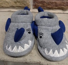 Dearfoams Kids Peyton Animal Clog Slippers Size 7-8