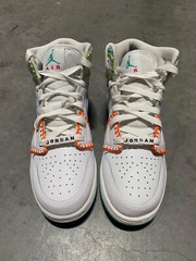 NEW Jordan 1 Mid SE Multi Knit Easter Bracelet Retro RARE DM6218-100 Size 6
