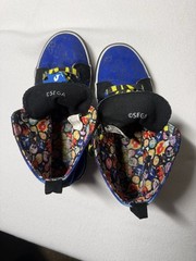 Ground Up SEGA Sonic the Hedgehog High Top Sneakers US 4 UK 3 EU 36