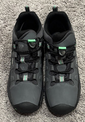 Nice! KEEN Targhee Size 5 EU 37 Black Waterproof Hiking Sneakers 1024011