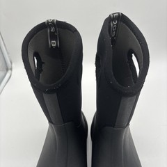 BOGS Classic High Waterproof Insulated Boots Youth Size 3 Black Winter Rain Snow