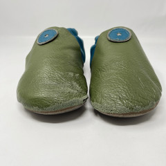 Softstar Roo Moccasin Barefoot Leather Sheepskin Slip On Shoes Youth Size 4W