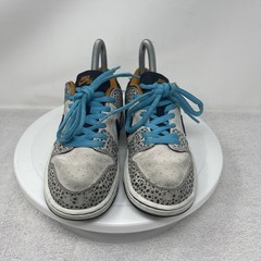 Nike Air SB Dunk Low Pro Safari Olympics Paris Electric Shoes Size 1Y HF7841-001