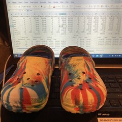 Crocs Kids Classic Marble Tie Dye Lined Clog Shoes Unisex Boys Girls Size 11