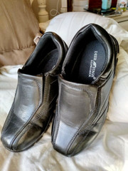 Deer Stags Recess S.U.P.R.O. Sock Girl’s Slip-On Comfort Shoes Black Size 3.5 M