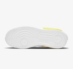 NIKE FORCE 1 FONTANKA (PS) WHITE-OPTI YELLOW SZ 2.5youth DO6146-100