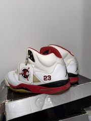 Jordan Air Jordan 5 Retro White/Red/Black US 9 136027-162