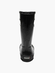 BOGS Unisex Kids‘ Rainboot Solid Lightweight Waterproof Boots Black – 71325-001