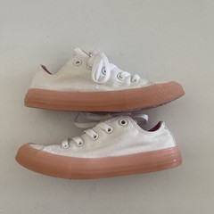 Converse Chuck Taylor All Star Ox Shoes White-Cherry Size 1