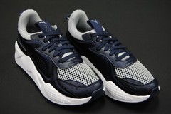 [370641 01] NEW KID’S S PUMA RS-X SOFT CASE JR PEACOAT-QUARRY PK24
