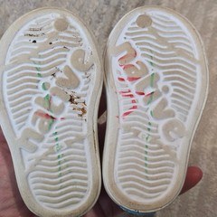 Native Jefferson Kids Shoes Bundle White Purple EVA Slip On Sneakers Size C4