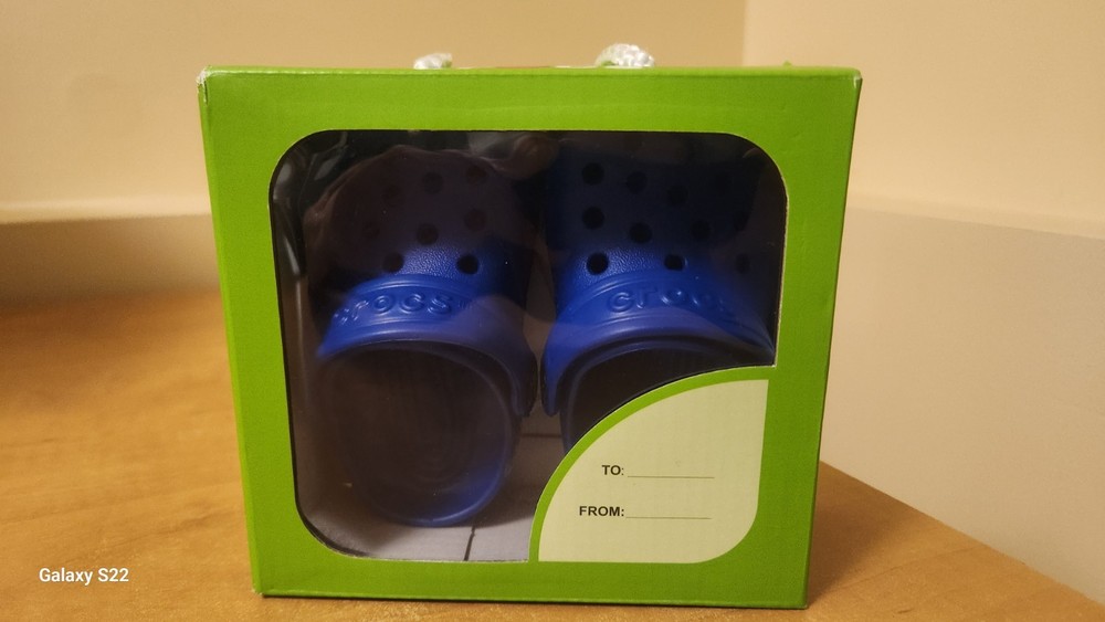 Toddler CROCS Littles Size C2-C3 Blue Bolt – Brand New