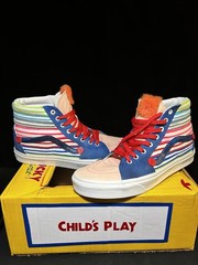 Custom Child’s Play Chucky VANS High Tops