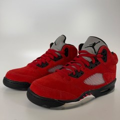 Jordan 5 Retro Raging Bull Red 2021 GS Varsity Red Black White 440888-600 6Y