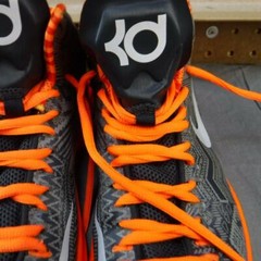 Nike KD Kevin Durant BHM Multi Color size 5Y 555641 003 used nice shape