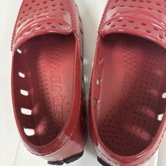 Floafers Prodigy Driver Big Kids Cherry Red Water Shoes Unisex S3