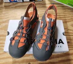Sonoma Sandals Size 6 Orange/Black Bixtonn Water Friendly Hiking Sandals