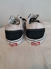 Size 1 (PS) – VANS Old Skool Low Top Butterfly Print Pink Gray Checkers