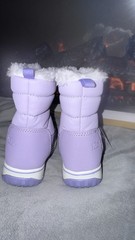 Totes Kids Snow Boots Size 8M Toddler Lilac NEW! Shelf