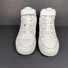 Nike Court Borough Mid 2 Youth White Basketball Retro Sneaker GS Youth Size 7Y