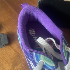 Heelys Pro 20 Prints Skate Shoes Purple Swirl Size Youth 6