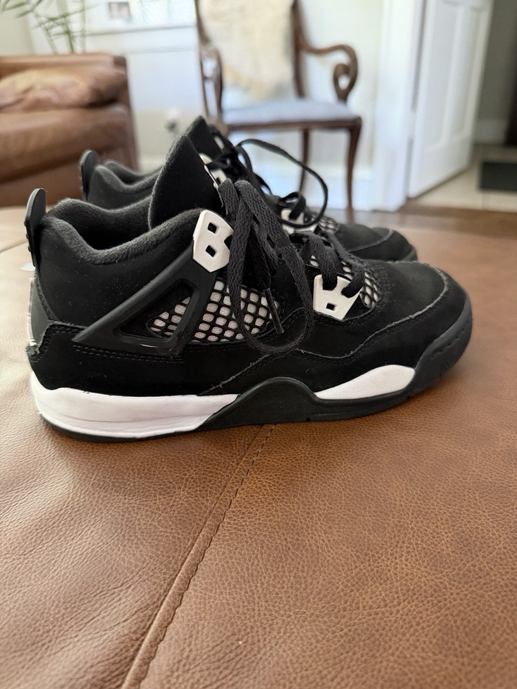 Air Jordan 4 Retro (PS) „White Thunder“ FV4537-001 Sizes 1y