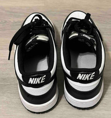 NIKE Dunk Low Retro Panda black and white kids unisex sneakers size 5.5Y NO BOX