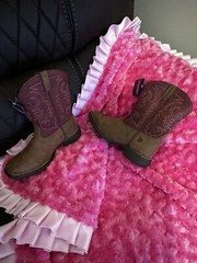New Girl Cowboy Sz 2 Durango Boots And 2 New pr Socks From Tractor Supply
