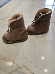 Kid’s handmade boots – sheepskin slippers