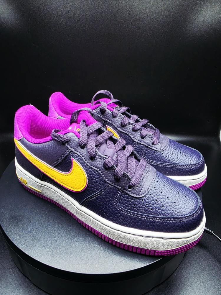 Nike Air Force 1 (GS) Sneakers Cave Purple/Solar Flare DX5805 US 6.5 WOMEN/5 Y