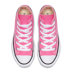 Converse Chuck Taylor All Star Canvas High Top Sneaker, Pink, 12 M US Little Kid