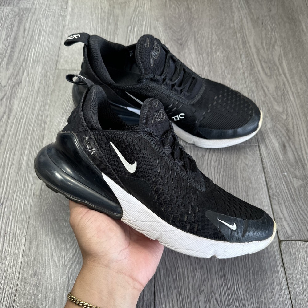 Nike Air Max 270 (GS) Black/White-Anthracite 943345-001 GS Size 6Y/ Women’s 7.5