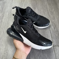 Nike Air Max 270 (GS) Black/White-Anthracite 943345-001 GS Size 6Y/ Women’s 7.5