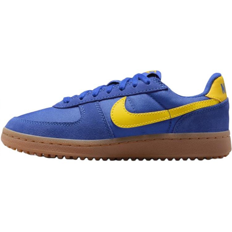 [IF0465-402] -Men- Nike Field General Low top Kids‘ Skateboarding Shoes Blue Yel