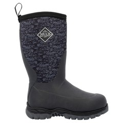 Muck Boot Rugged Ii Round Toe Pull On Youth Boys Black Casual Boots RG2002