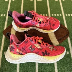 Under Armour Curry Flow 10 Unicorn & Butterfly Girl Dad Basketball Shoes GS 5Y