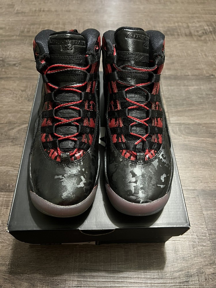 Air Jordan 10 Retro 2013 Doernbecher Black/Gym Red 641746-060