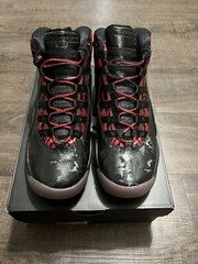 Air Jordan 10 Retro 2013 Doernbecher Black/Gym Red 641746-060
