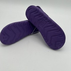 Purple Kids Slip-On Clogs With Adjustable Strap & Ventilation Holes US 2-3