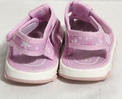 Selfanie Pink Unicorn Hook & Loop Sandals Stars Pattern Kids US 4 Fabric