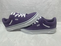 VANS Seldan Platform Grape Jam Suede Canvas Kids Youth Size 3 New